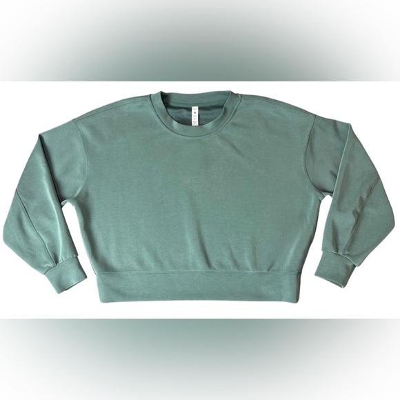 Lululemon Softstreme Perfectly Oversized Cropped Crew - Picture 1 of 7